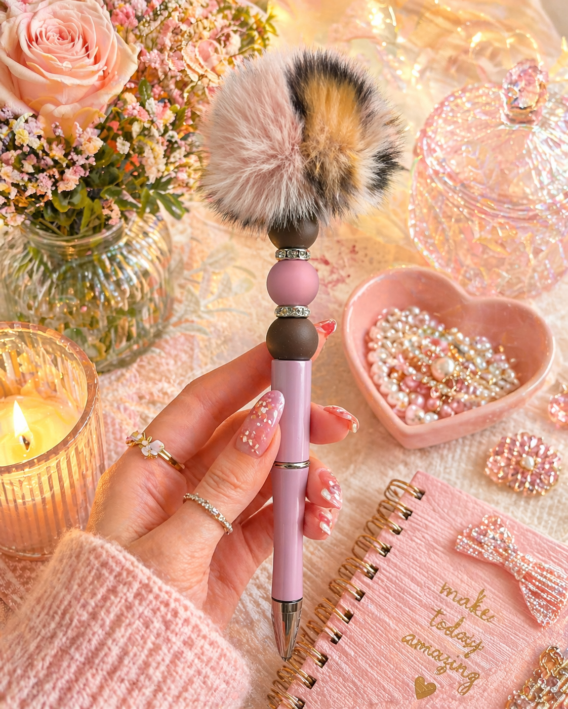 Pom Pom Light pink black.png