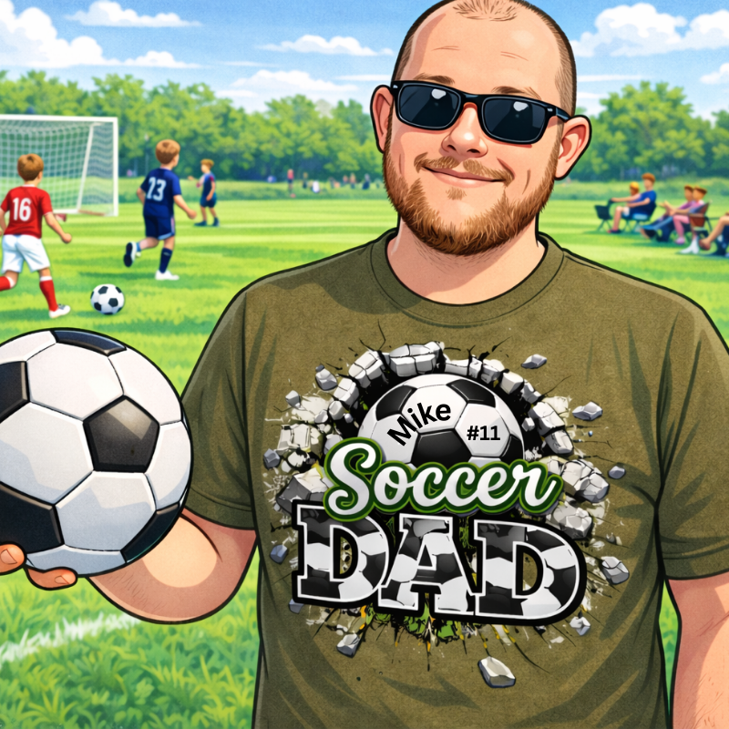 Soccer - Custom Game Day - T-Shirts