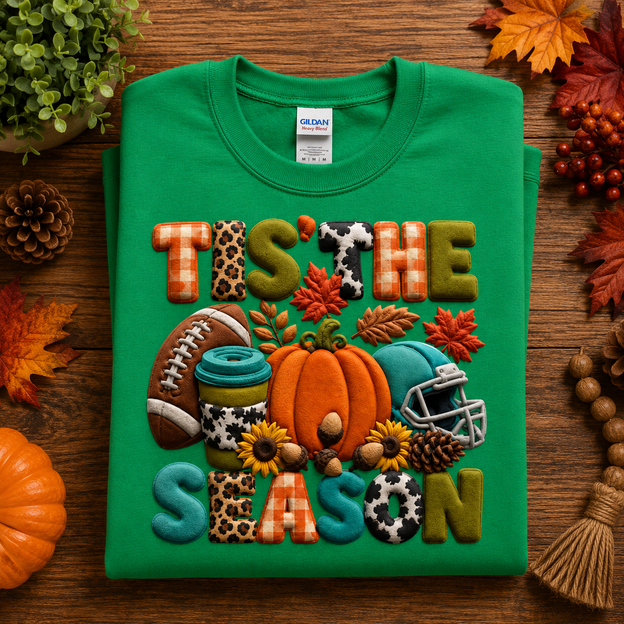Tis the Season Faux Puff Sweatshirt/T-Shirt
