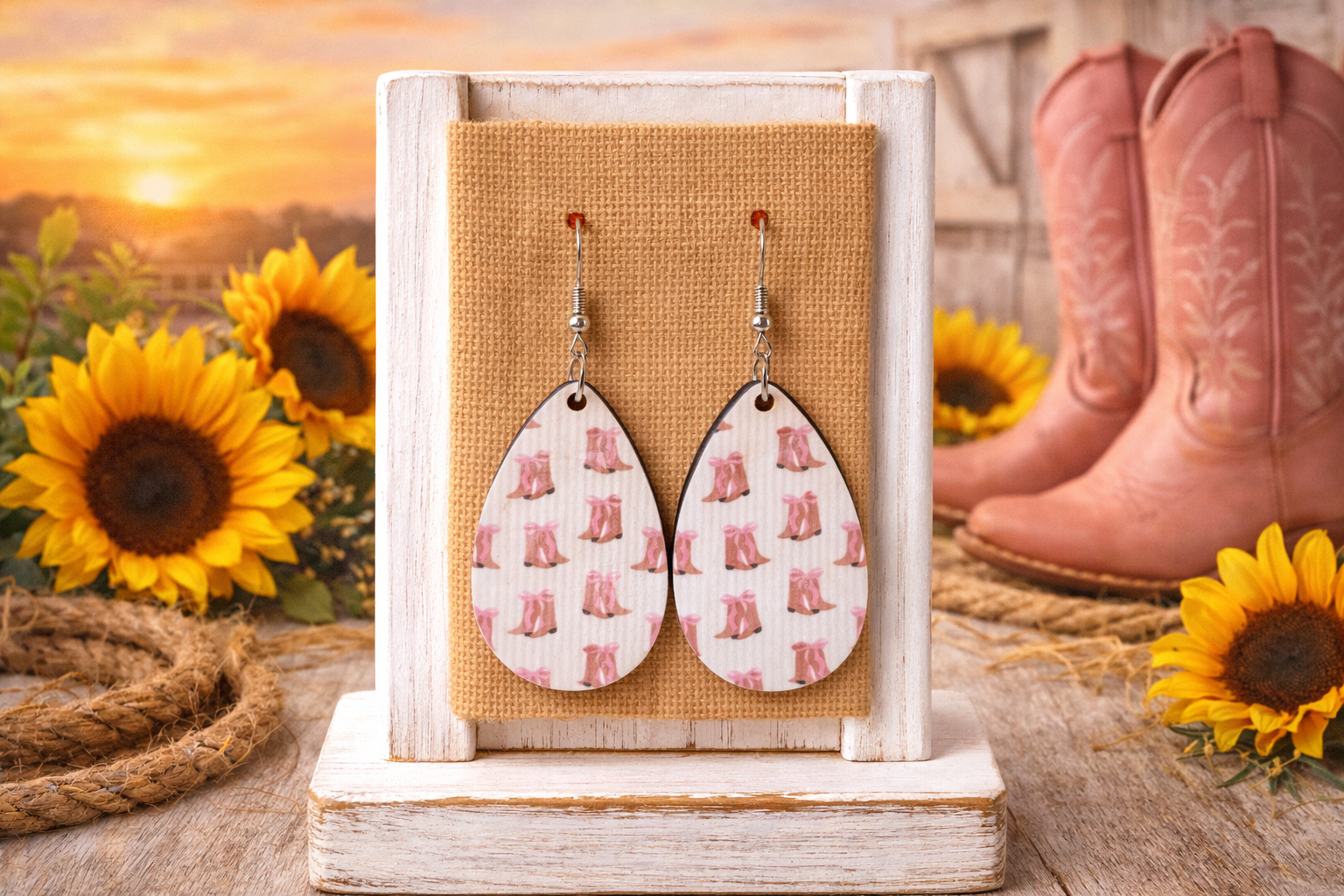 Cowgirl boots pink.png