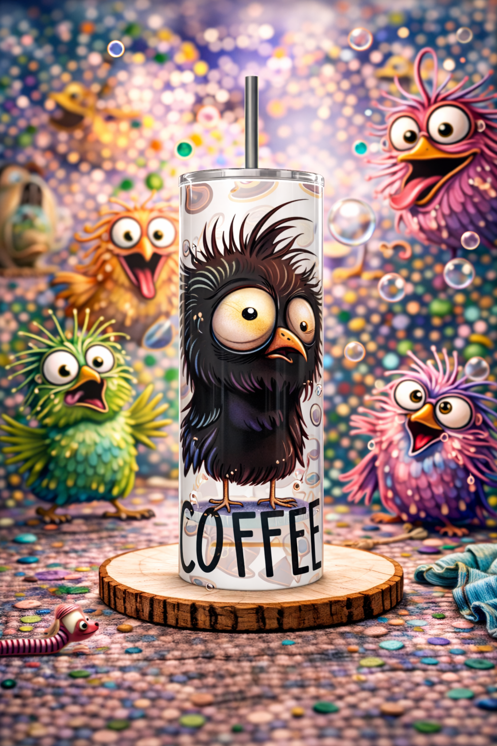 Funny Bird Stuff tumbler wrap Straight cup.png