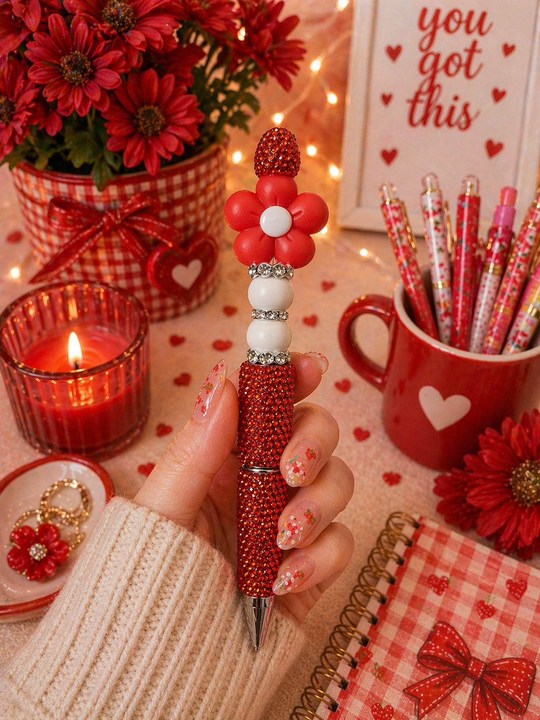 Flower red rhinestone.png