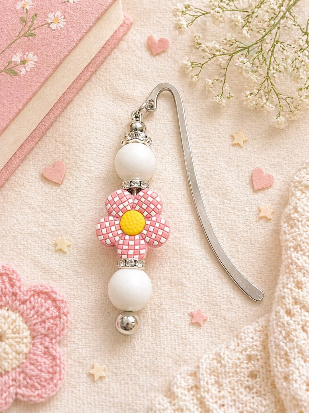 Daisy Flower - Pink White Yellow.png