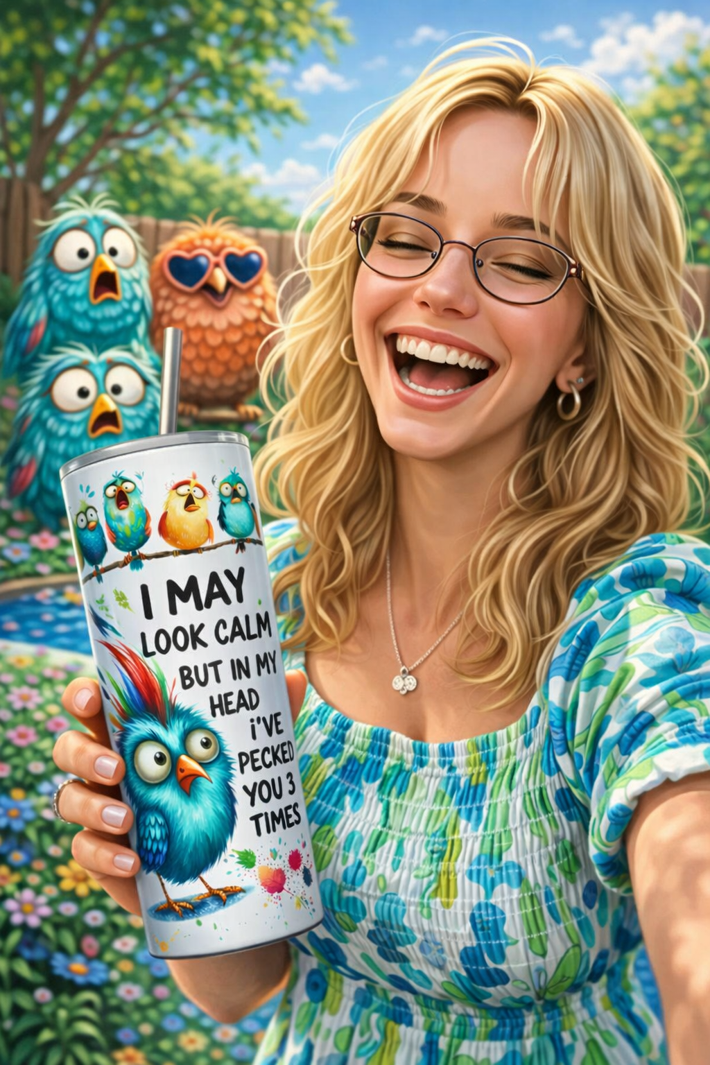Funny Sarcastic - Sublimation Tumblers