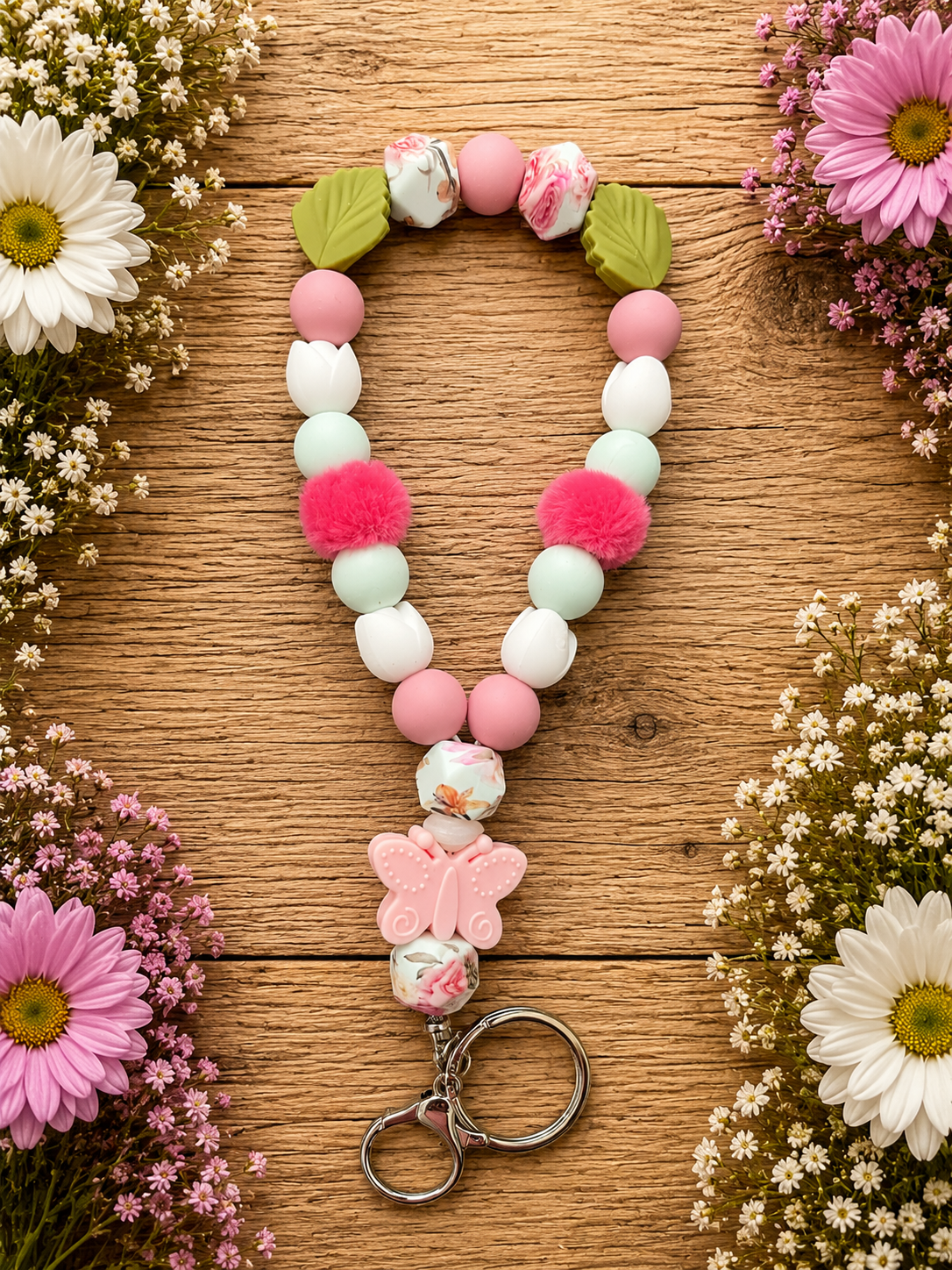 TearDrop Wristlet Keychains
