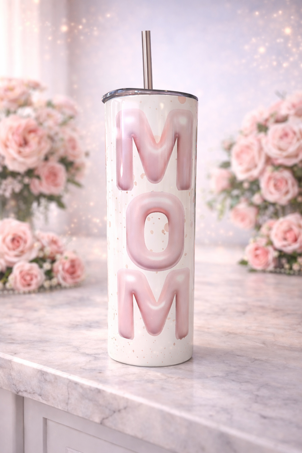 Mom with wildflowers cup.png