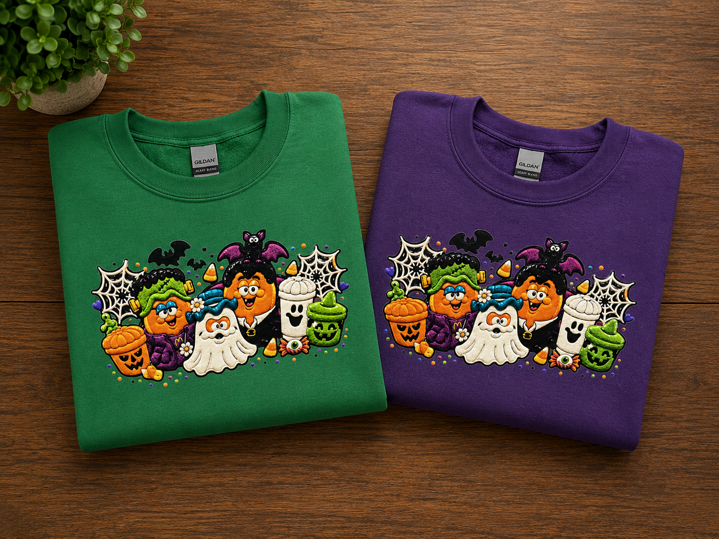 Cute halloween charaters 2 shirts.png
