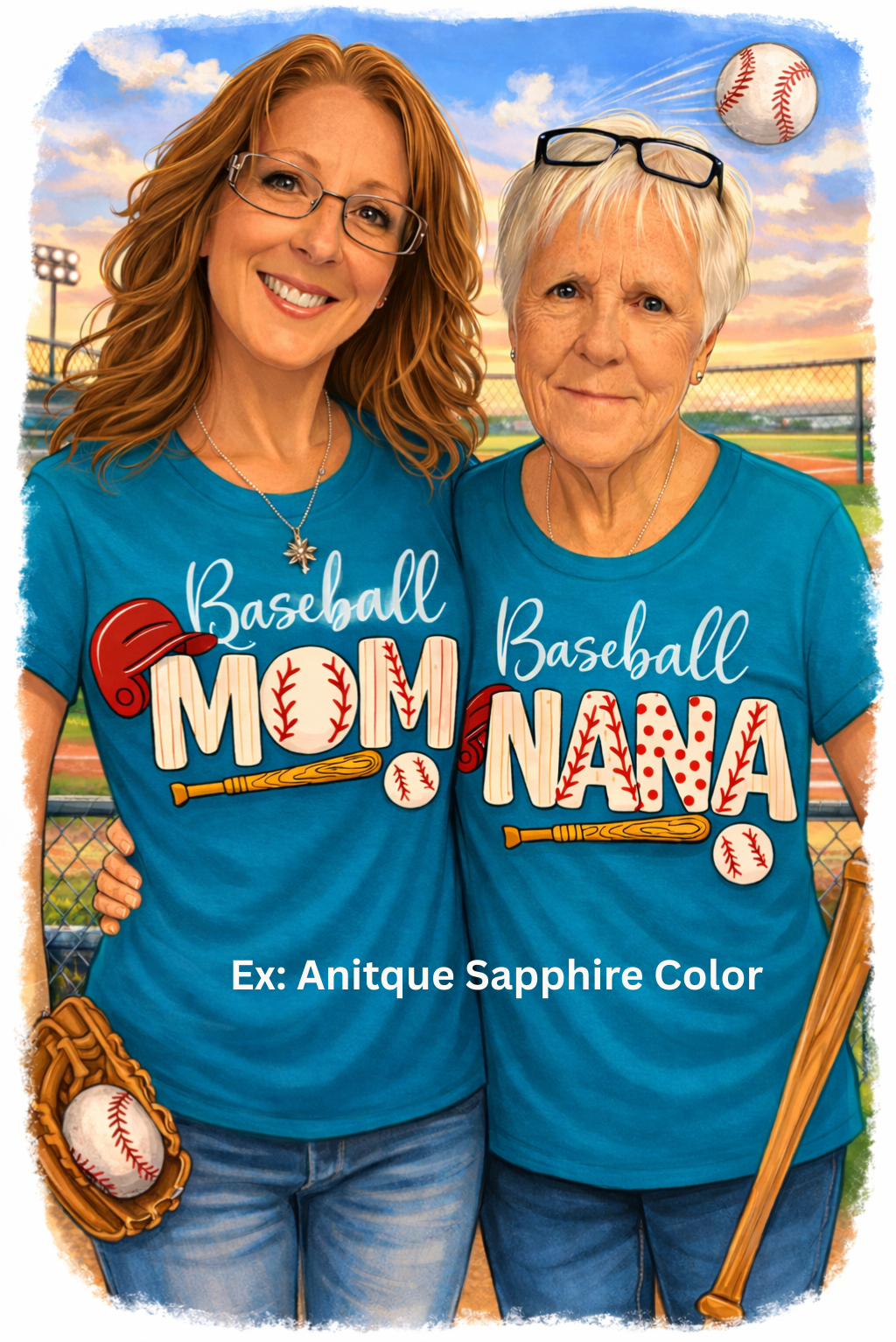 Baseball - Custom Game Day T-Shirts