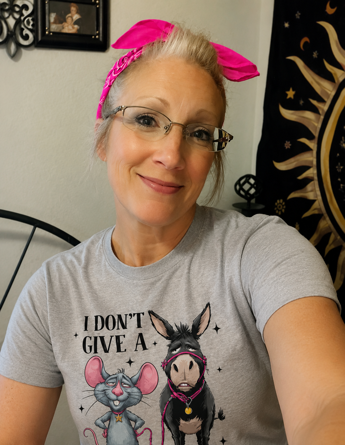 I don't Give..t shirt grey model - Copy.png