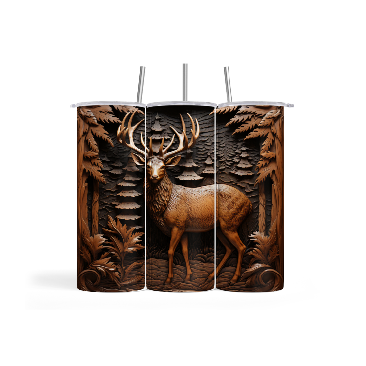 TSB00087-7 3D Engraved Leather Deer 20 Oz mockup.png