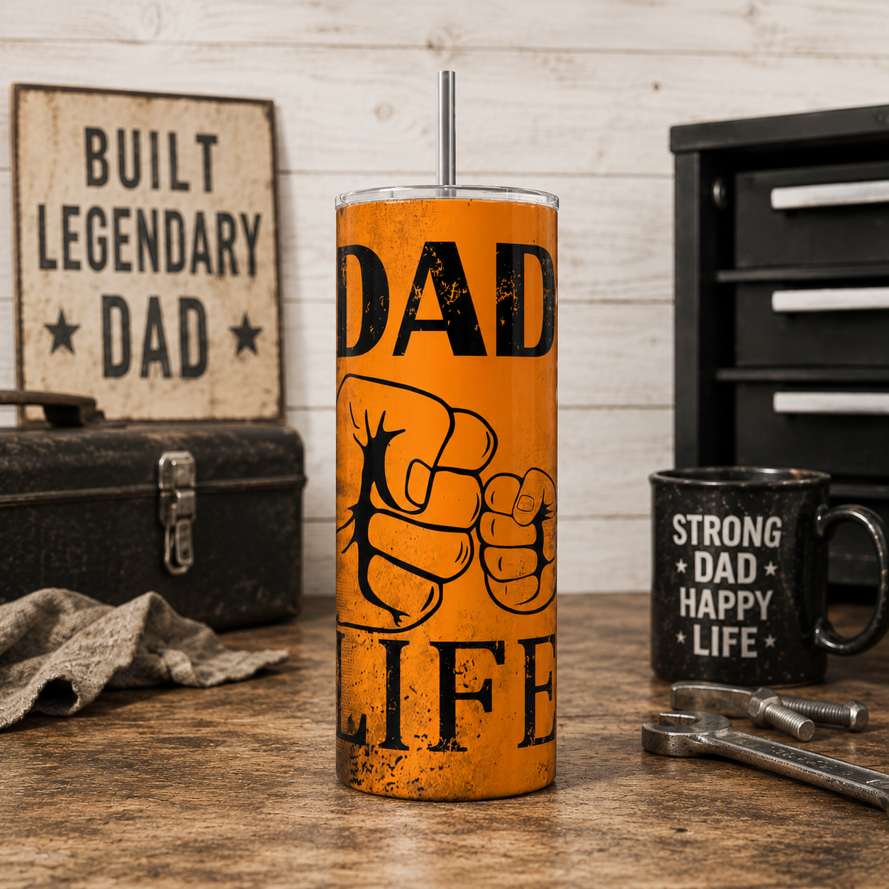 Dad Life Mens Fist bump cup.png