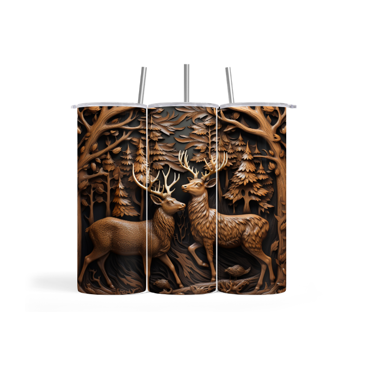 TSB00087-12 3D Engraved Leather Deer 20 Oz mockup.png