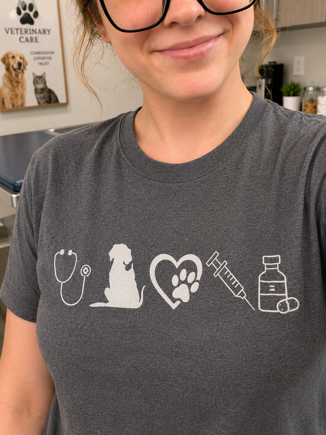 AnimalMedicinewhite t shirt close up.png