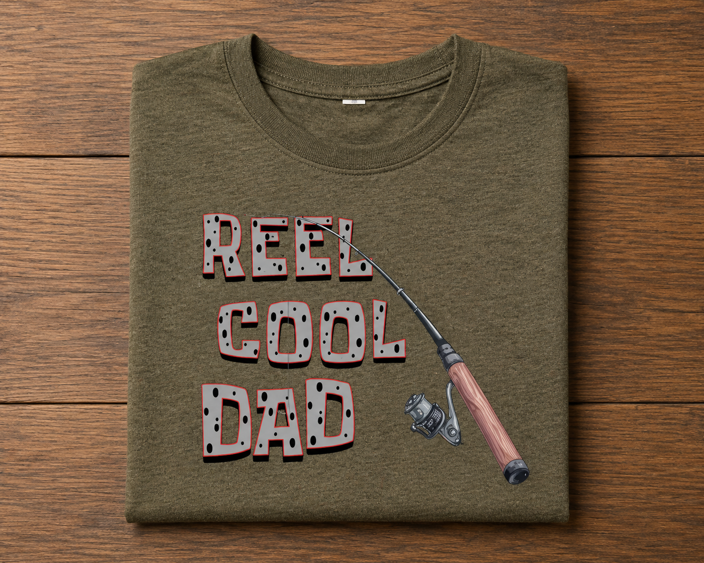 Reel Cool Dad military green fold.png