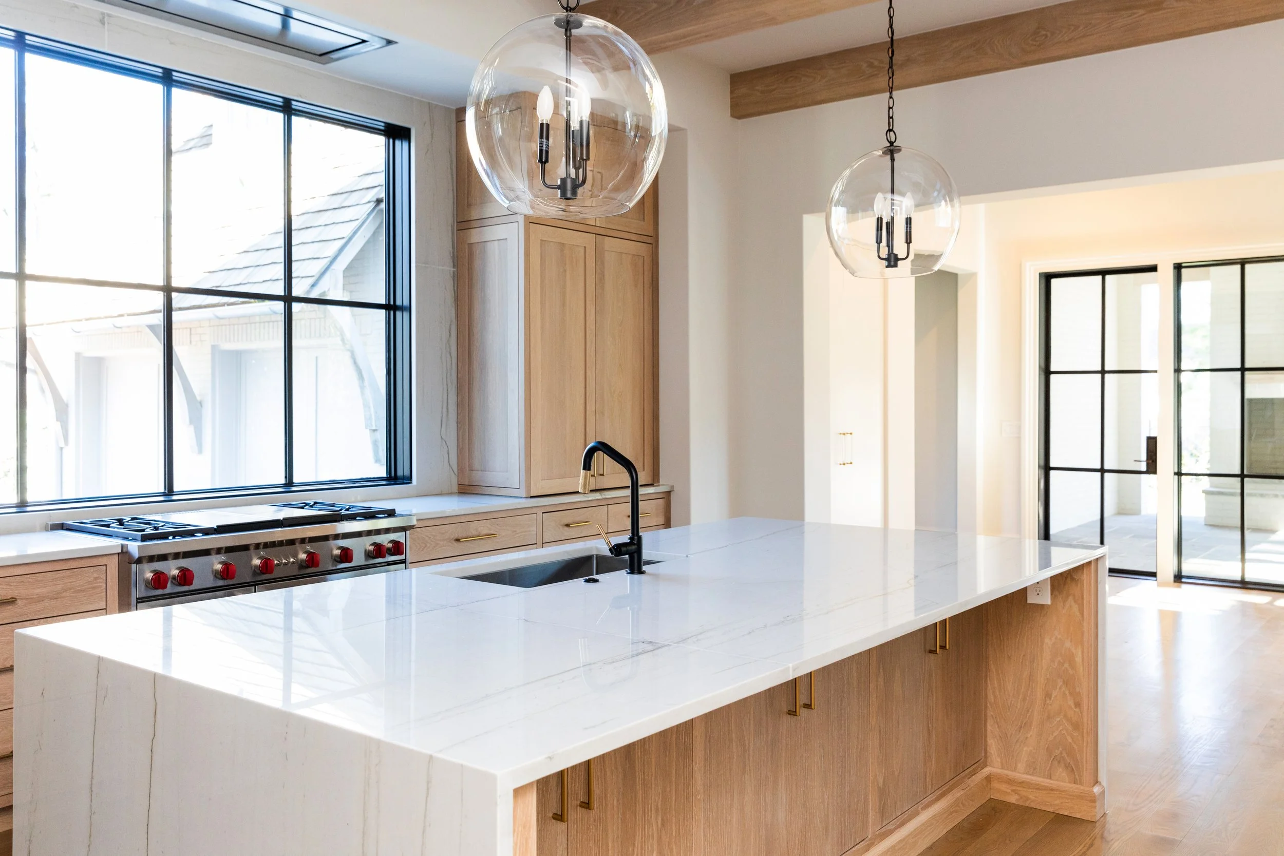 custom kitchen Built or renovated by Macallan Custom Homes in Atlanta, GA. Custom Home and Renovations Builder