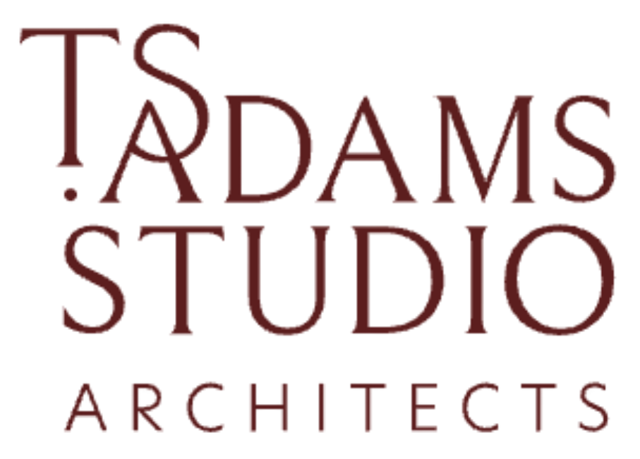 Red neon sign displaying the words "ARDAMS STUDIO ARCHITECTS".
