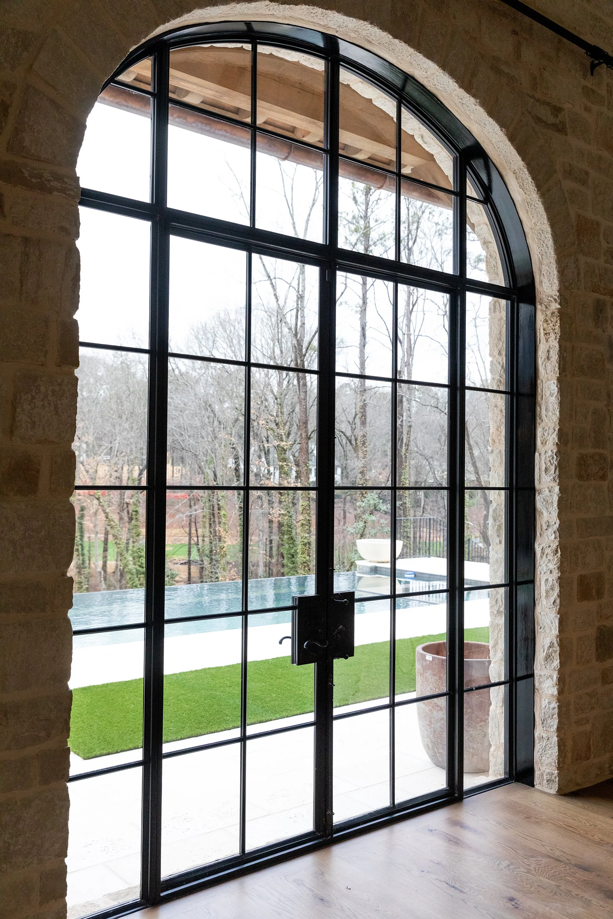 Custom doors, outdoor living, patio Built or renovated by Macallan Custom Homes in Atlanta, GA. Custom Home and Renovations Builder