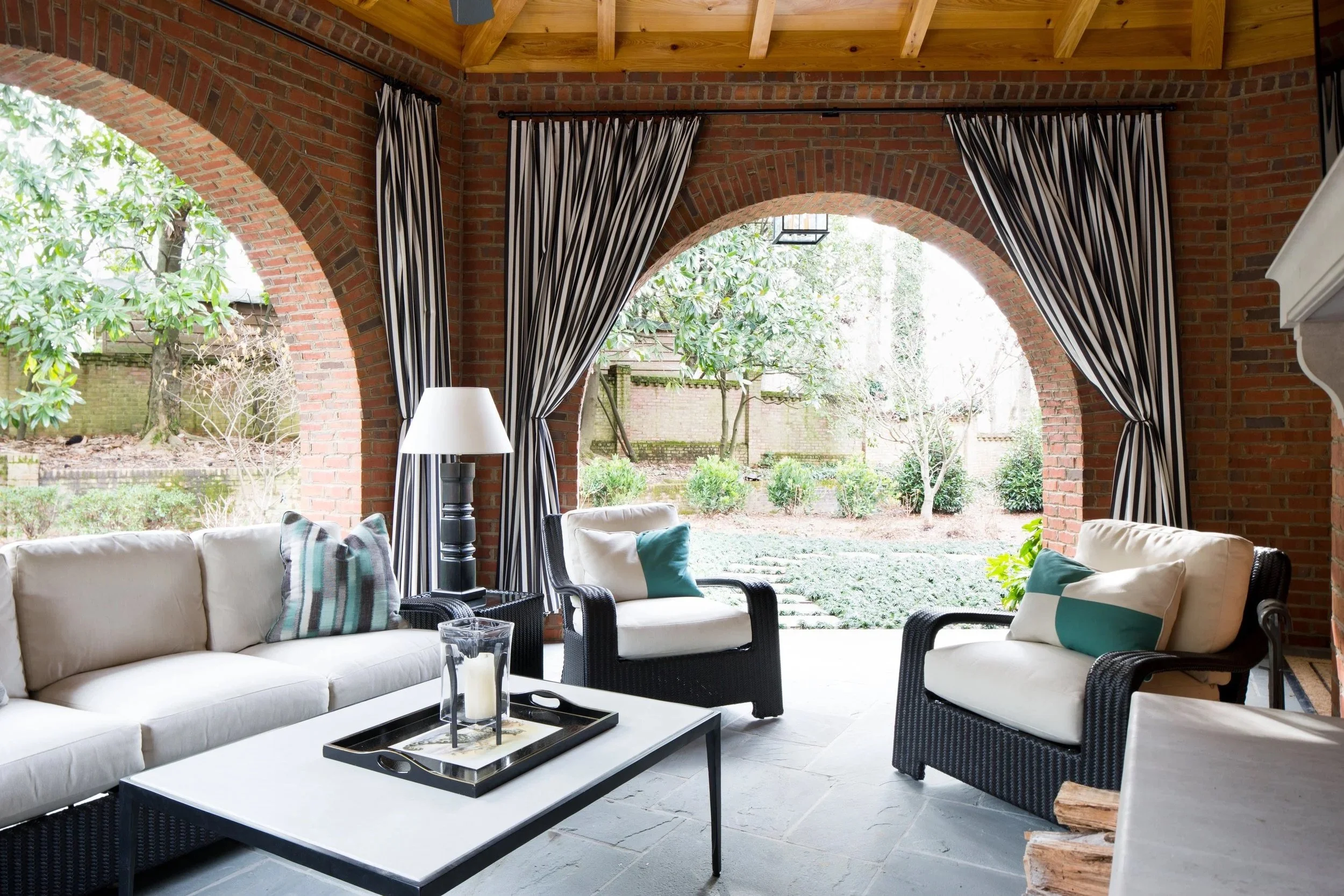 outdoor living, patio, Built or renovated by Macallan Custom Homes in Atlanta, GA. Custom Home and Renovations Builder