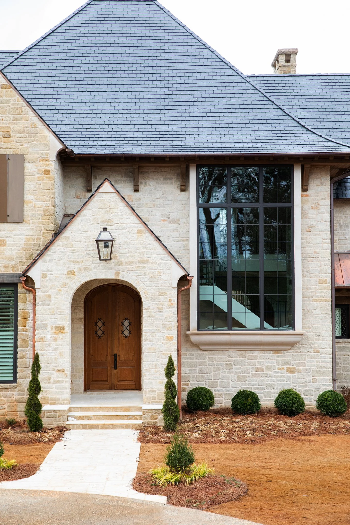 custom front door Built or renovated by Macallan Custom Homes in Atlanta, GA. Custom Home and Renovations Builder