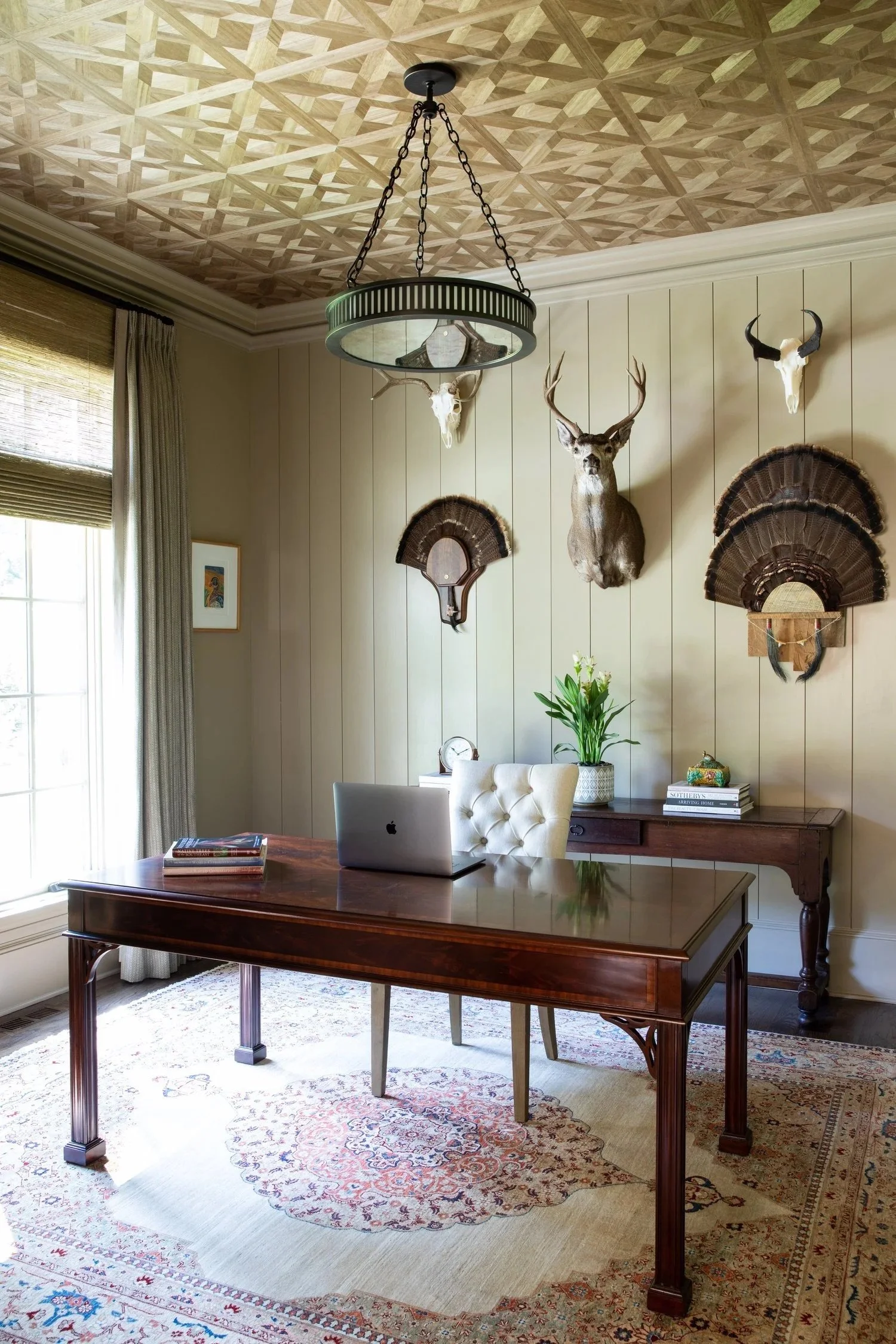 Custom office Built or renovated by Macallan Custom Homes in Atlanta, GA. Custom Home and Renovations Builder