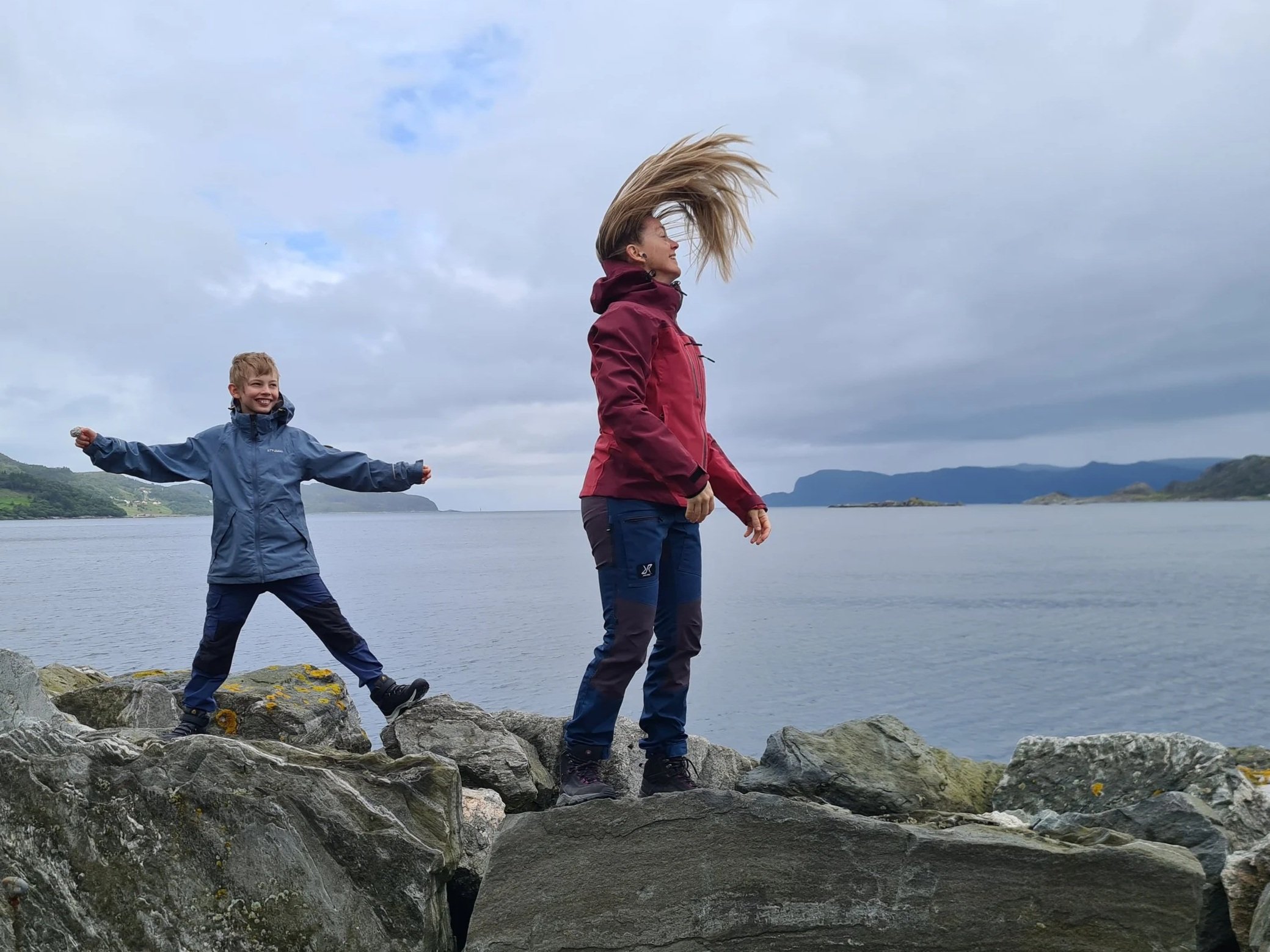 Photo of Mia and her son Erik