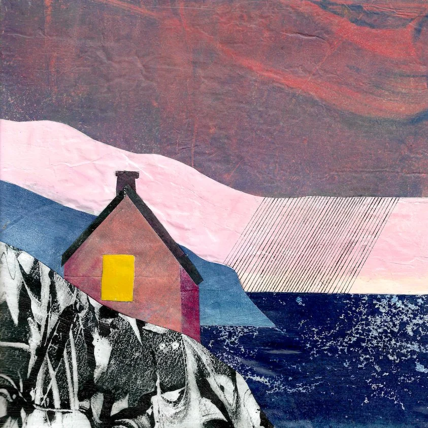 Monotype series, creating a  framework for an artistic practice.