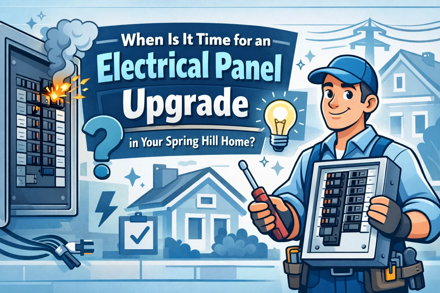 When Is It Time for an Electrical Panel Upgrade in Your Spring Hill Home? 
