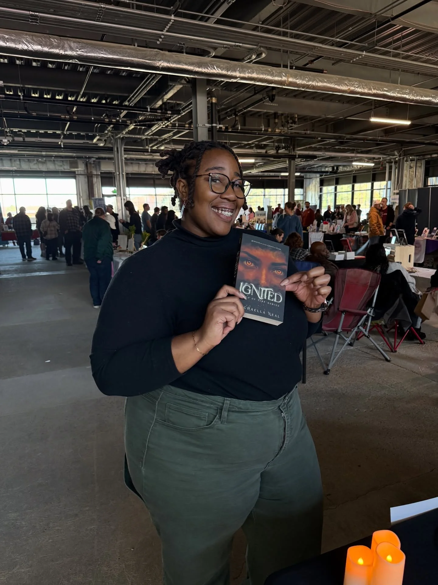 Still thinking about this day&hellip;

Selling out of books 📚 

Those who showed up 🤎

Seeing the looks on everyone&rsquo;s face as I shared the summary of the story God allowed me to write. 

Yes this is a Christian fantasy book, but this is a boo
