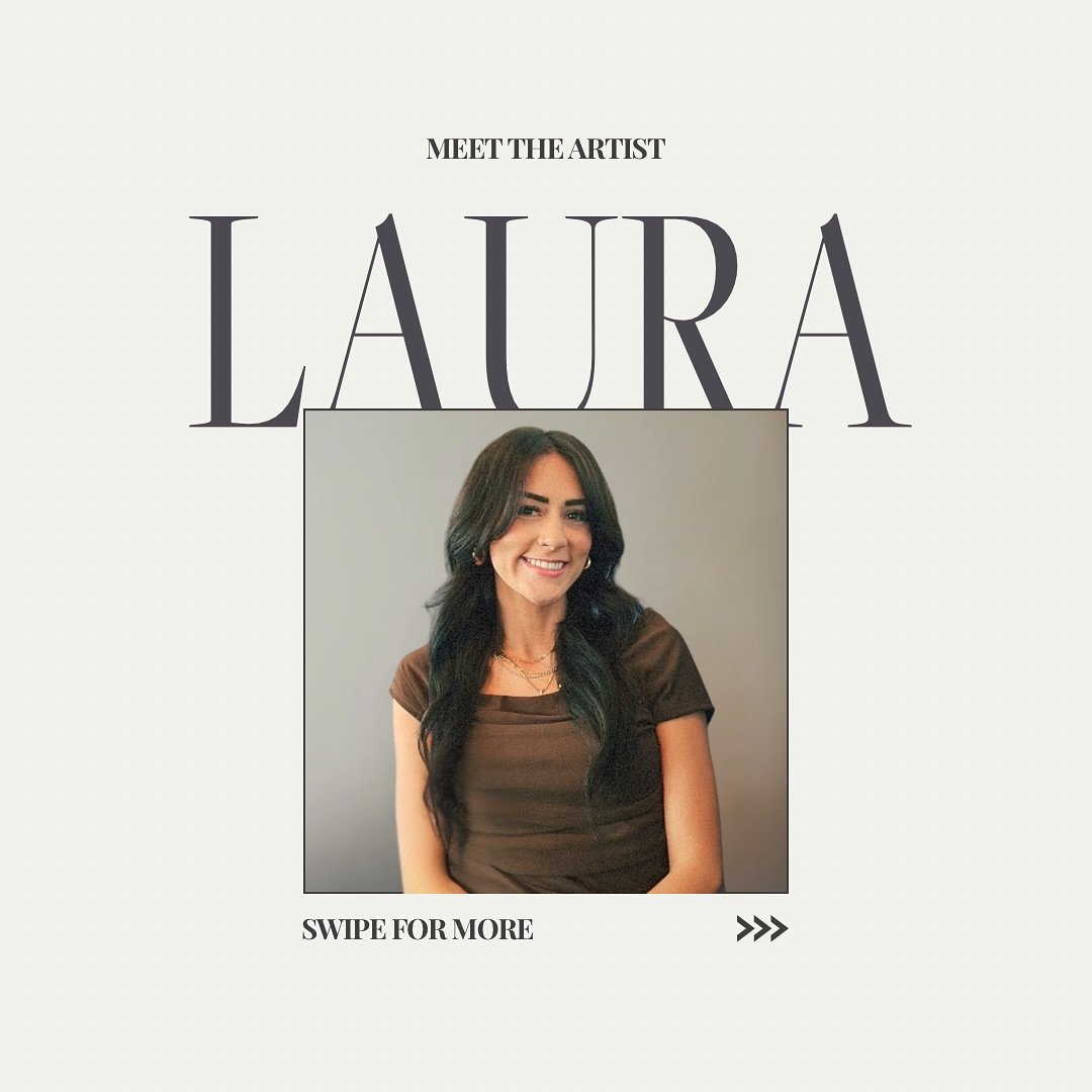 ✨ Meet the Artist: Laura ✨ Since 2015, Laura&rsquo;s been perfecting the art of lashes with creativity, precision, and a whole lot of heart. Certified in everything from Classic to Mega Volume (and totally obsessed with a wispy hybrid set), she&rsquo
