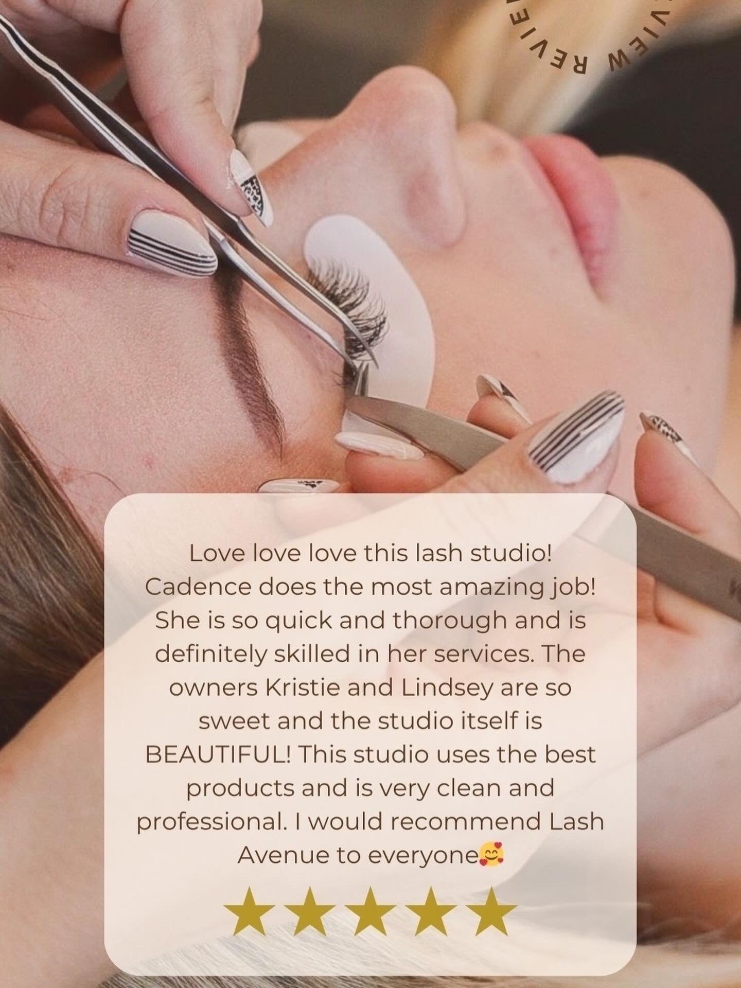 Reviews like this never get old!

We&rsquo;re so grateful for every client who trusts us, supports our team, and takes the time to leave such kind words. Hearing that our clients feel cared for from the moment they walk in means everything to us!