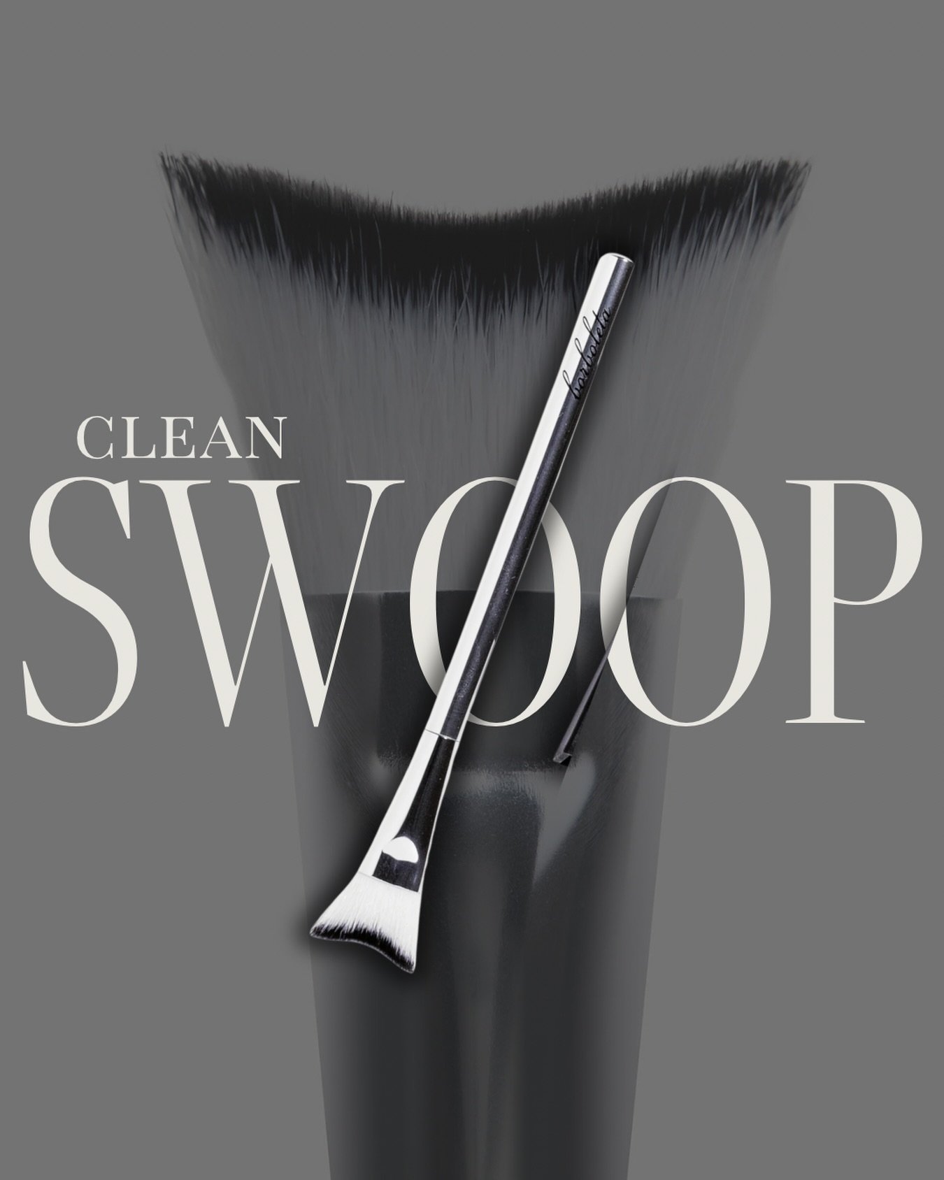 Meet the unsung hero of lash aftercare!

The Borboleta Clean Swoop Brush was designed to make lash cleansing easier, more effective, and honestly a lot more enjoyable.

Its unique curved shape hugs the lash line, helping your Borboleta Lash Bath and 