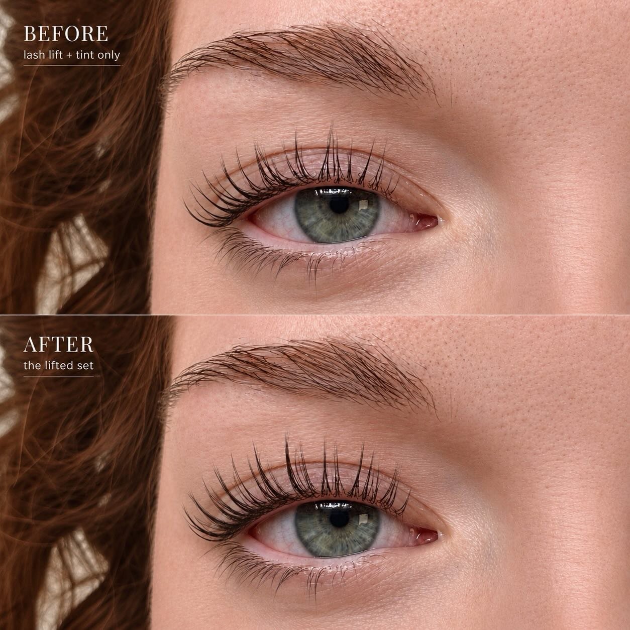Meet ✨ The Lifted Set ✨

Our newest service combines a Lash Lift + Tint with a delicate enhancement of lightweight extension bundles to create added length, definition, and that &ldquo;your lashes but better&rdquo; look.

Perfect for vacations, weddi