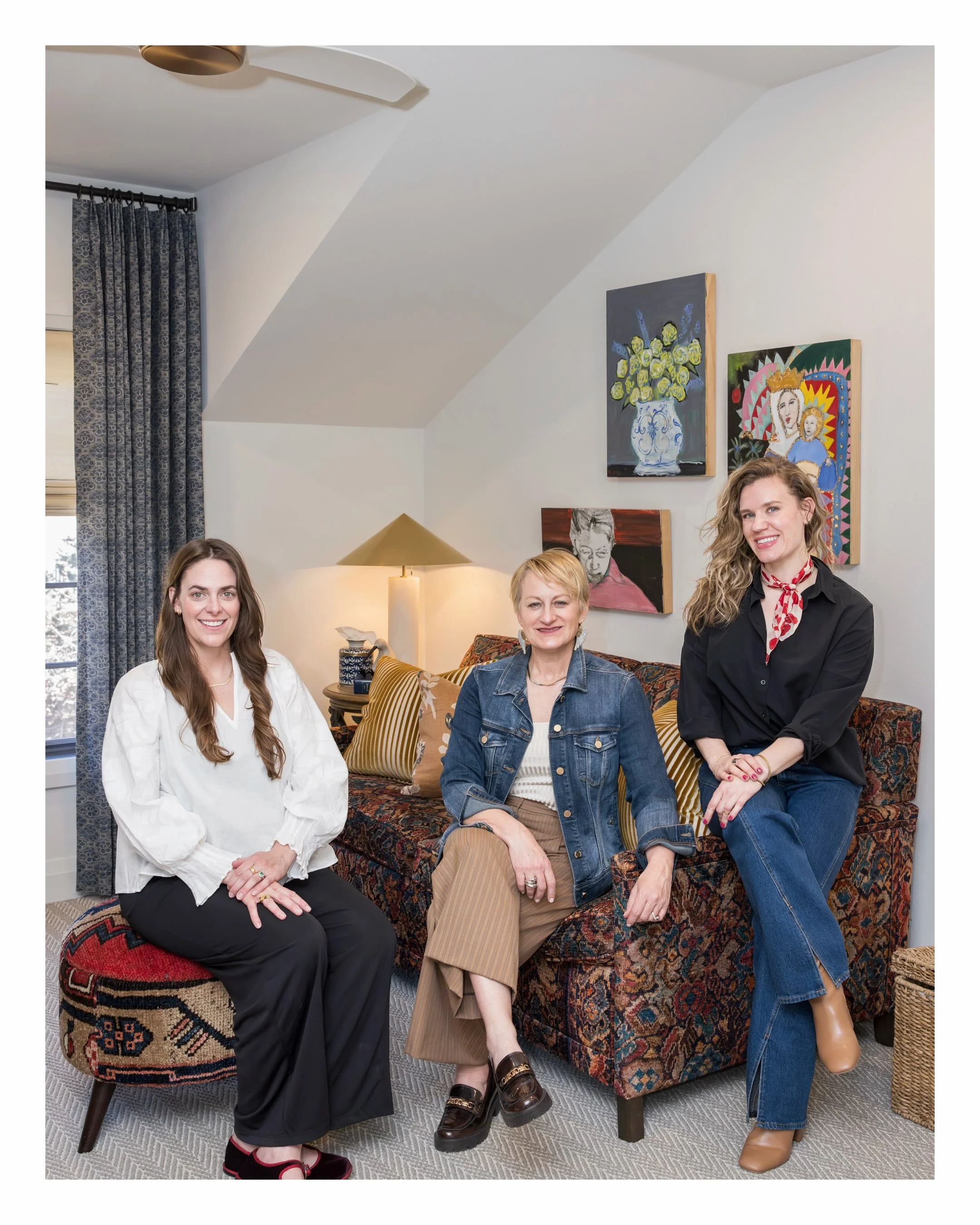 Photographing the brilliant, award-winning team of baddies at @atelierdenver was the kind of project that pumps you up. Female-owned, wildly talented, and just so cool. Their creativity, attention to detail, and passion for colorful design, paired wi