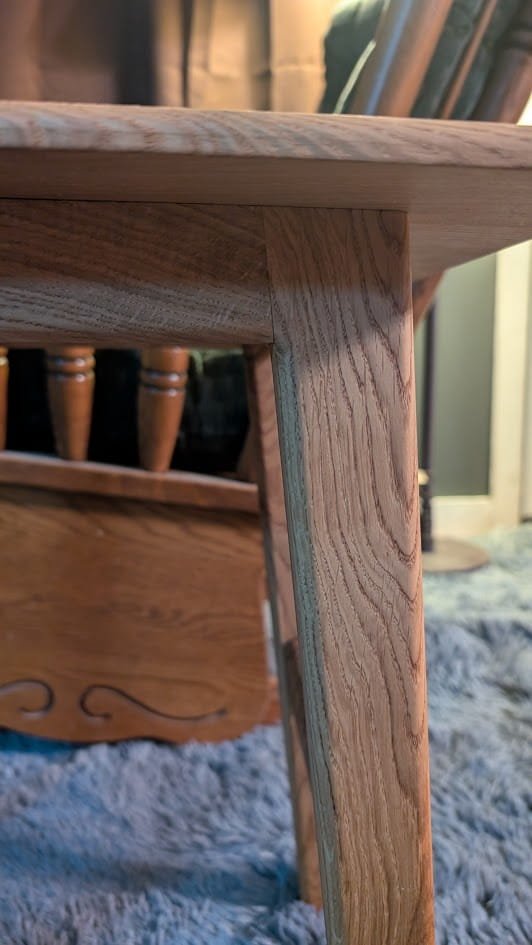 White Oak End Table