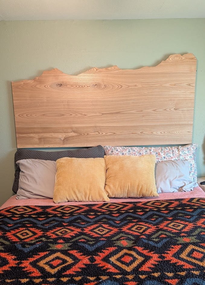 Mountain Silhouette Headboard