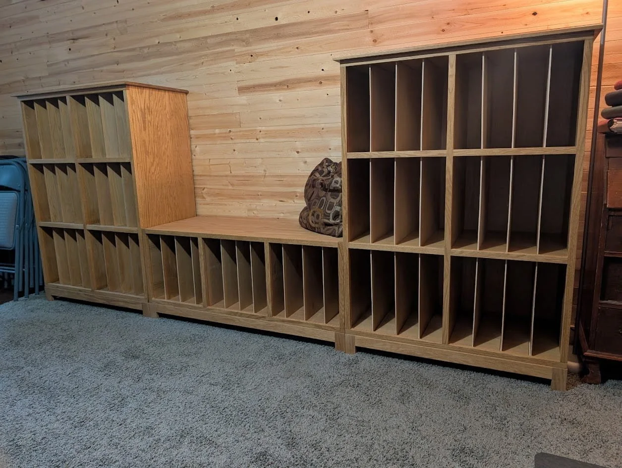 Red Oak Bookshelf