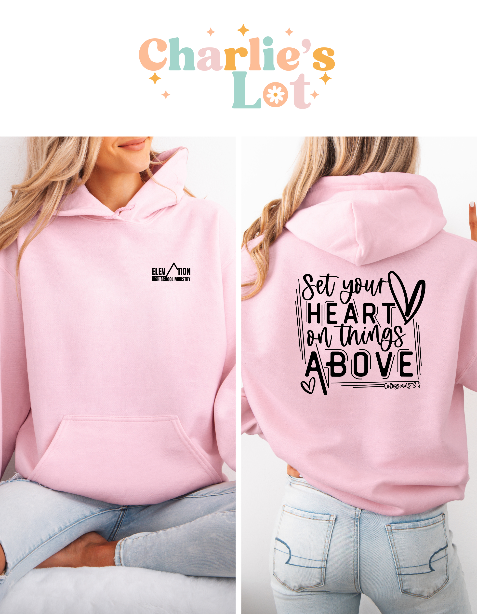 Elevation Ministry Apparel: Set Your Heart on Things Above