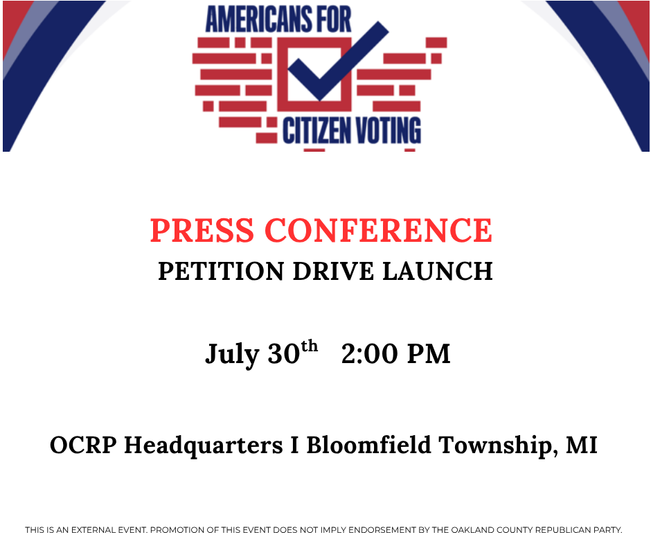 Americans for Citizen Voting - Press Conference