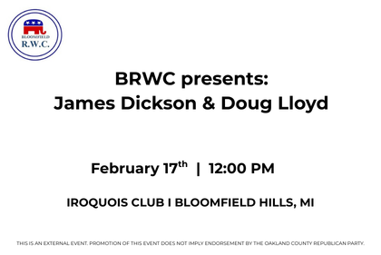BWRC Presents James Dickson & Doug Lloyd