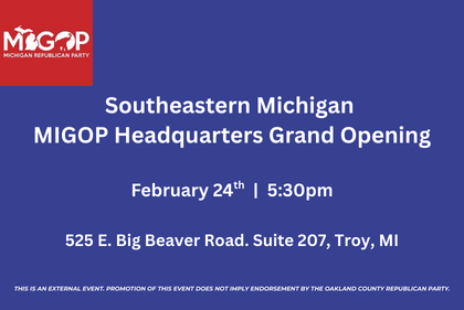 Southeastern Michigan  MIGOP Headquarters Grand Opening