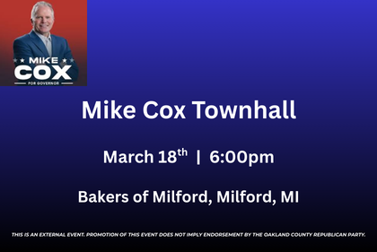 Mike Cox Townhall