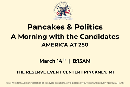Pancakes & Politics - A Morning with the Candidates