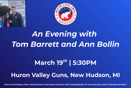 An Evening with Tom Barrett &amp; Ann Bollin