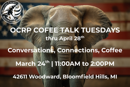 OCRP Coffee Talk Tuesdays - thru April 28th