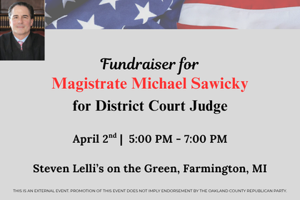Fundraiser for Michael Sawickey for District Court Judge
