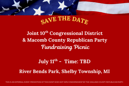 Joint 10th Congressional District & Macomb County Republican Party Fundraising Picnic