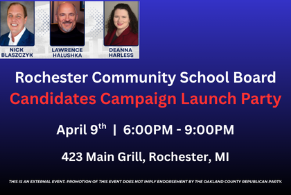 Rochester Community Schools Board Candidates - Meet and Greet