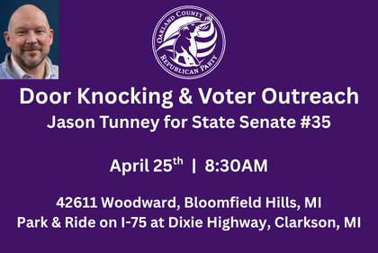 Door Knocking for Jason Tunney - District 35