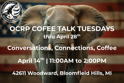 OCRP Coffee Talk Tuesdays - thru April 28th