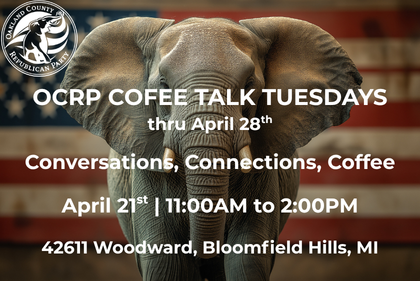 OCRP Coffee Talk Tuesdays - thru April 28th